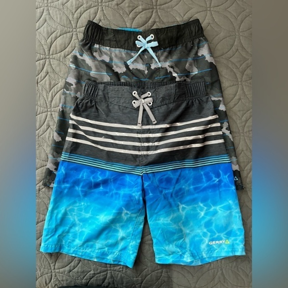 Gerry Weber Kids Swim Trunks - Black and Blue (2)
